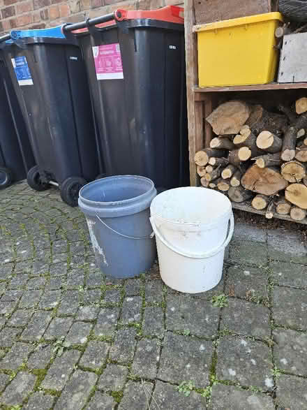 Photo of free 2 Large Plastic buckets (Northgate Village CH2) #1