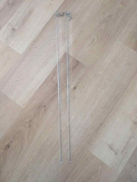 Photo of free 2 x Curtain Draw Rods (walberton) #1