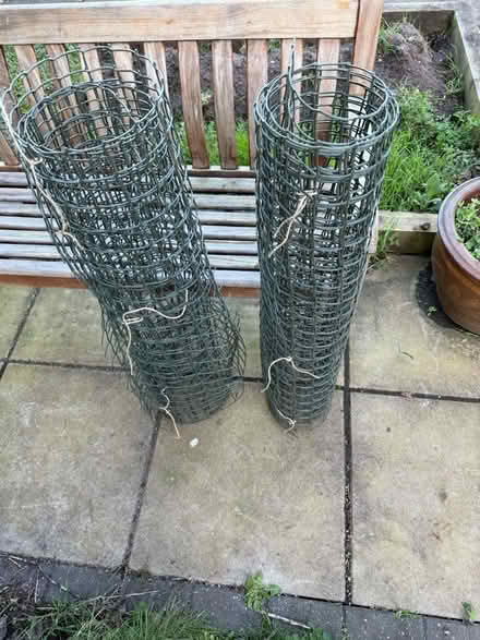 Photo of free 2 rolls of garden plastic mesh (Formby L37) #1