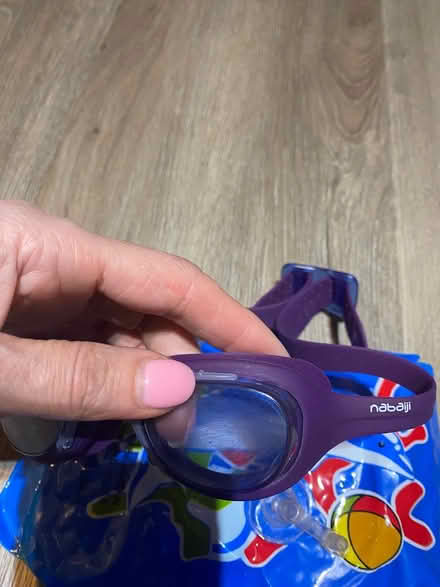 Photo of free Swim set ( swim sleeves, googles) (W4) #4