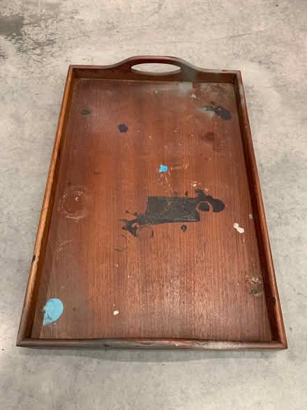 Photo of free Mahogany tray (Marshalswick AL1) #1