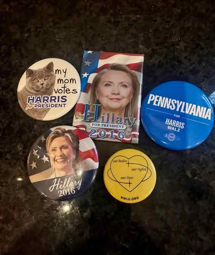 Photo of free Progressive buttons and magnet (Chevy Chase, DC) #1