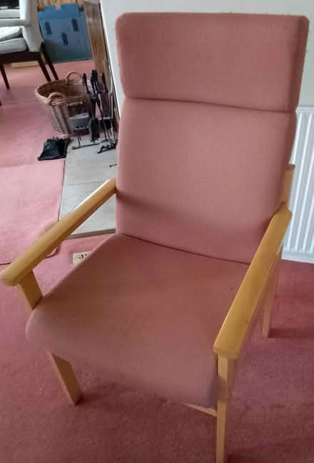 Photo of free Upright armchair (TN8 near Cowden/Cowden Pound) #2