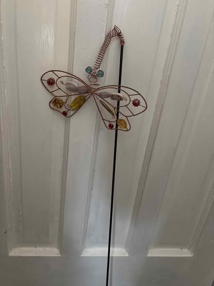 Photo of free Dragonfly garden stake (Ossining) #1
