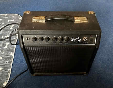 Photo of free Fender Squier 15 guitar amp spares or repair (Knaresborough HG5) #1