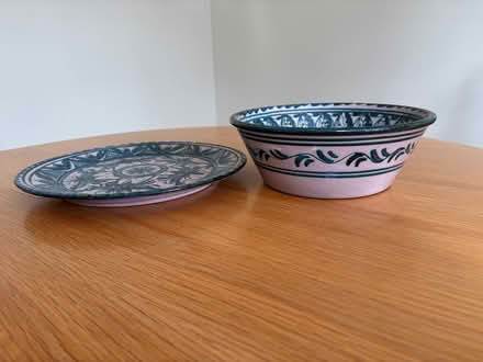 Photo of free Ceramic platter and bowl (Craiglockhart EH14) #2
