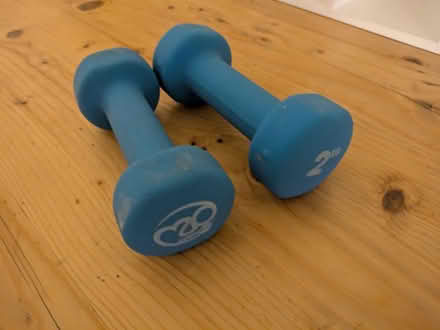 Photo of free Set of 2x 2kg dumbells (Mosspark, Glasgow G52) #1