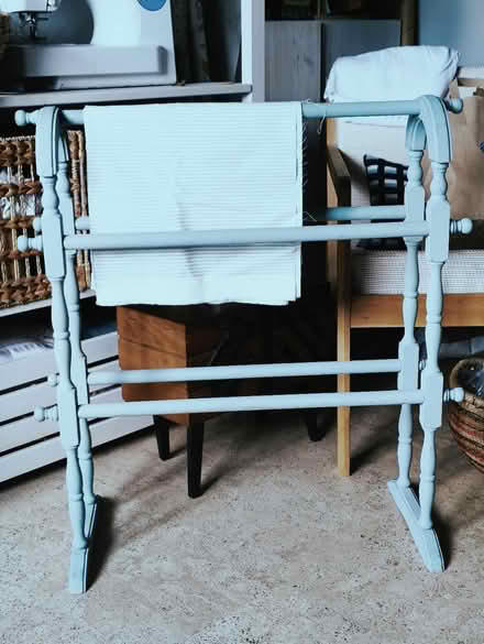 Photo of free Painted towel rail (Beeston, NG9) #1