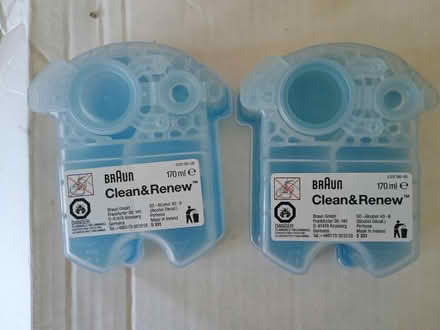 Photo of free Two shaver cleaner cartridges (Homestead and San Tomas) #1