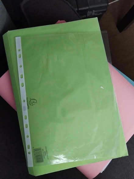 Photo of free Box files and plastic sleeves (Hastings TN34) #3