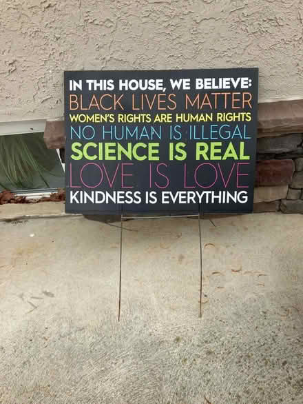 Photo of free Yard sign (Havertown) #1