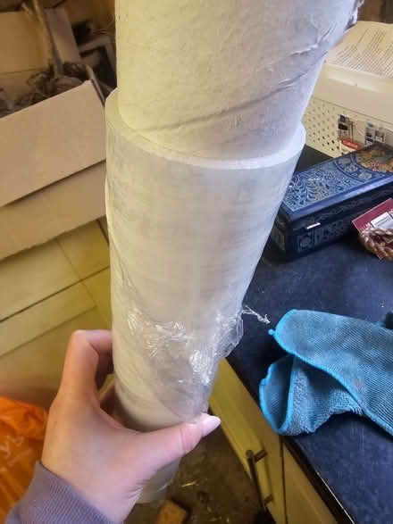Photo of free Roll of cling film and bubble wrap (Bromham MK43) #3