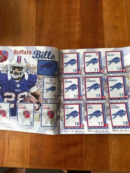 Photo of free 2013 NFL Sticker Collection Album (Watertown, MA) #3