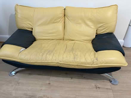 Photo of free 2-seater Leather Couch (Golders Green NW11) #2