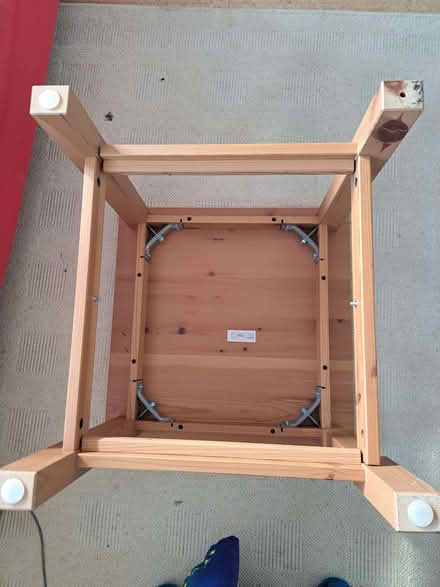 Photo of free IKEA solid wood coffee table. (Walton Manor OX2) #4