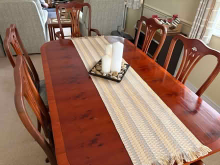 Photo of free dining table and chairs (Codicote SG4) #4