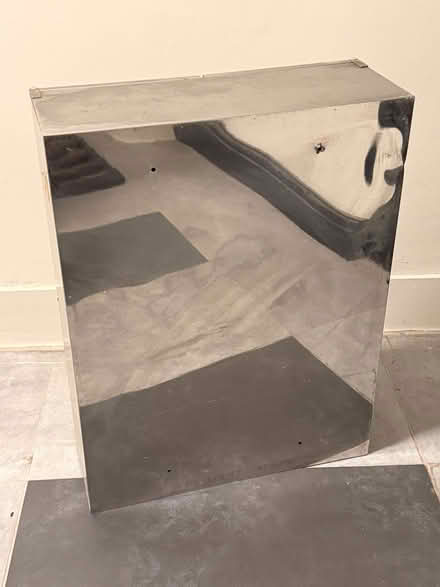 Photo of free Stainless Steel 2 Door Mirrored Cabinet (West Midlands B42) #3