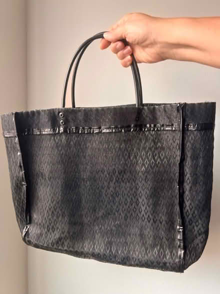 Photo of free Black plastic Tote Bag (Arlington, VA) #1