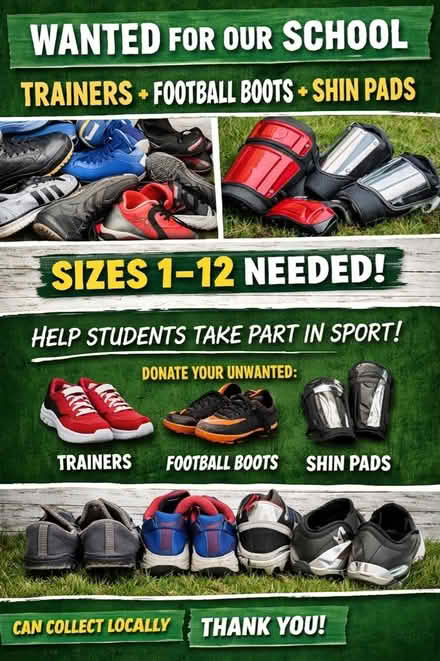 Photo of Children’s & Adult Trainers/Football Boots/Astros/Shin Pad (West Oxfordshire OX28) #1