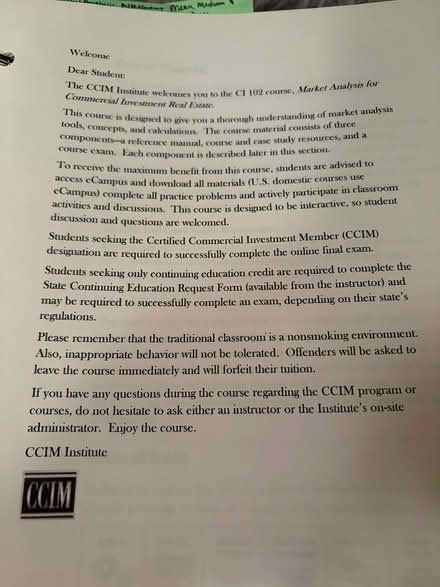 Photo of free Ccim course (Emeryville) #2