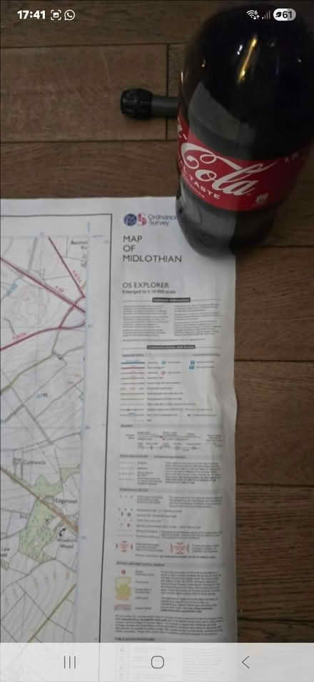 Photo of free Midlothian ordnance survey map (Home EH22) #3