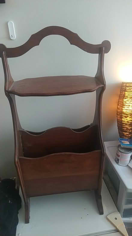 Photo of free Magazine Rack Table (North Vanier) #3