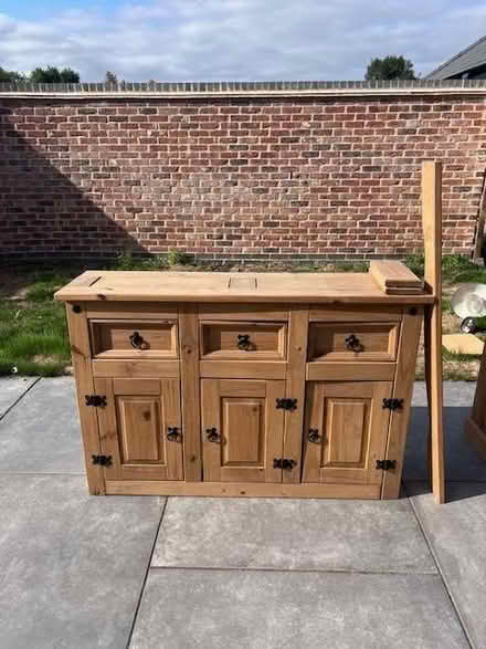 Photo of free Antique Pinewood Cabinet (Witcham CB6) #3