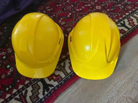 Photo of free Two yellow hard hats, as new (Thornhill FK8) #1