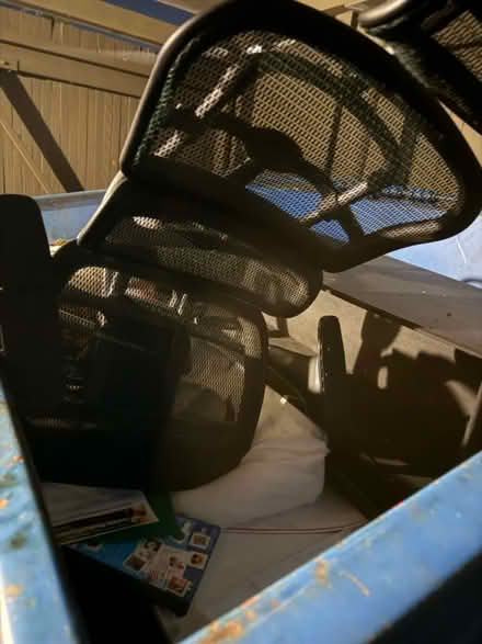 Photo of free Black mesh office chair (Valencia Avenue, Sunnyvale) #4