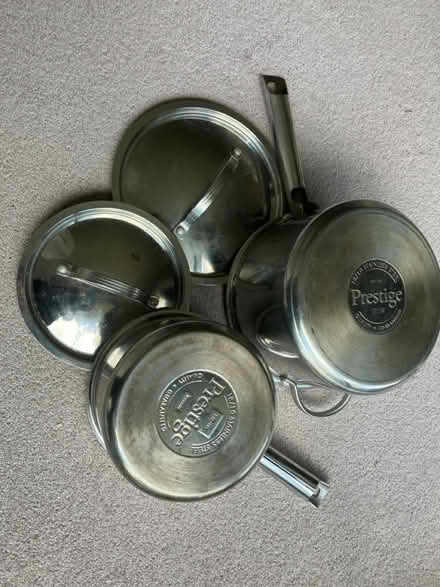 Photo of free Two Prestige stainless steel pans (CM11 2) #2