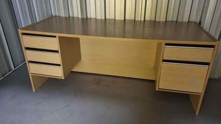Photo of free Large wooden desk (EH16) #1