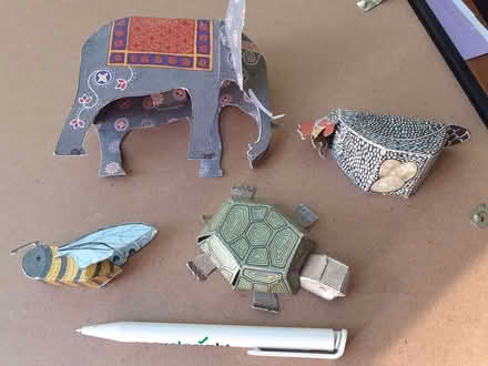 Photo of free Animal figures (cardboard) (Southport PR8) #1