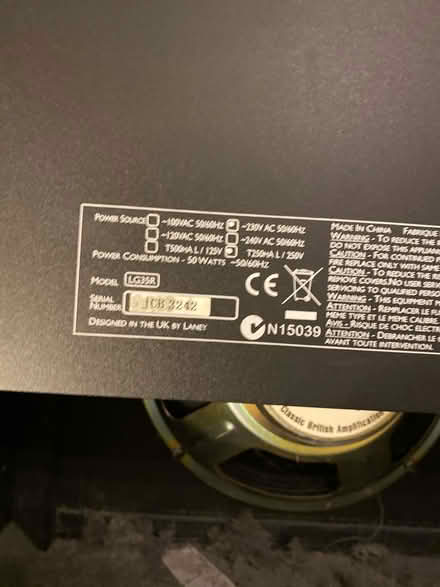 Photo of free Guitar combo amplifier (West cheshunt EN7) #3