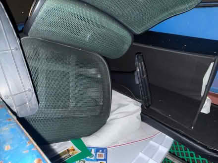 Photo of free Black mesh office chair (Valencia Avenue, Sunnyvale) #3