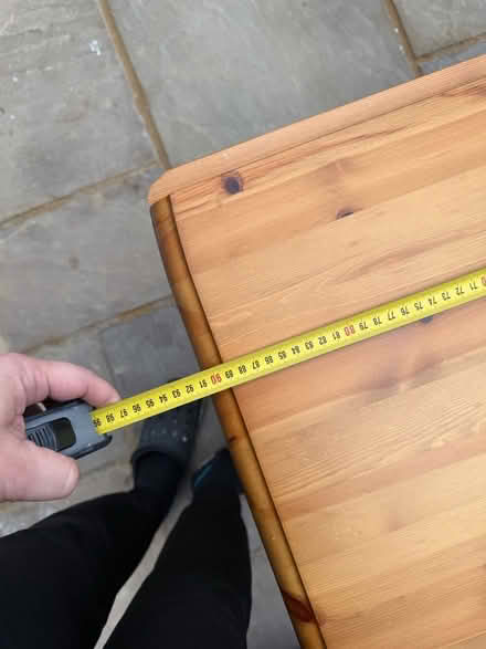 Photo of free Wood table oval foldable (Westcliff SS0) #4