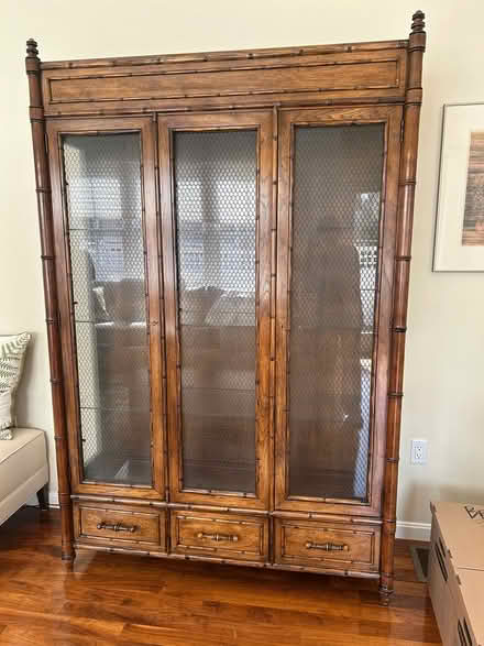 Photo of free Dining Room Mahogany Breakfront (Norton) #1