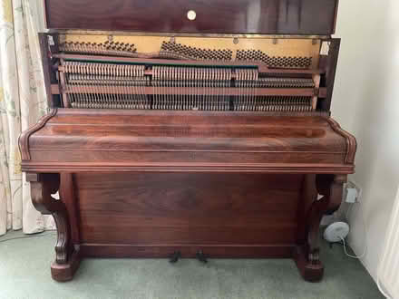 Photo of free upright piano and stool (Teignbridge District TQ13) #4