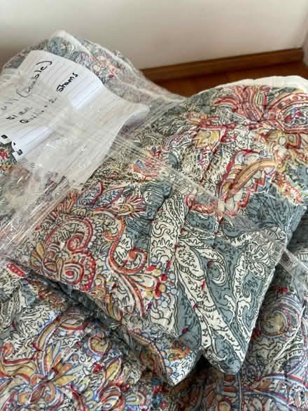 Photo of free Full size Quilt & 2 Shams (Belmont) #2
