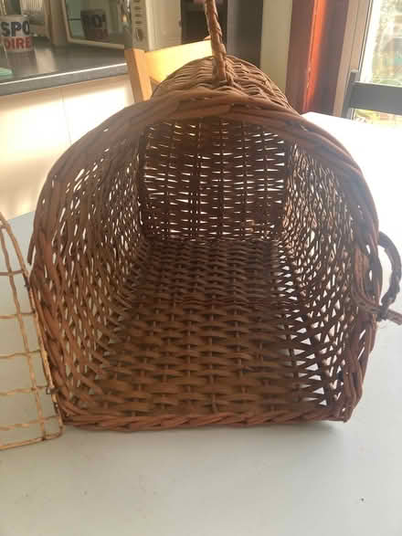 Photo of free Old fashioned cat carrying basket (Loughton IG10) #2