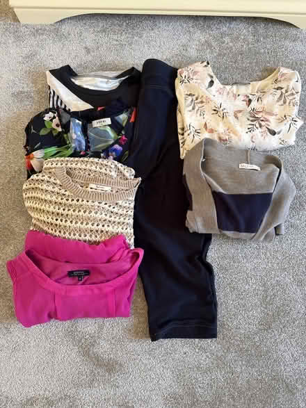Photo of free Ladies size 14 various tops jumpers T-shirt and cardigan (Stone Cross BN24) #1