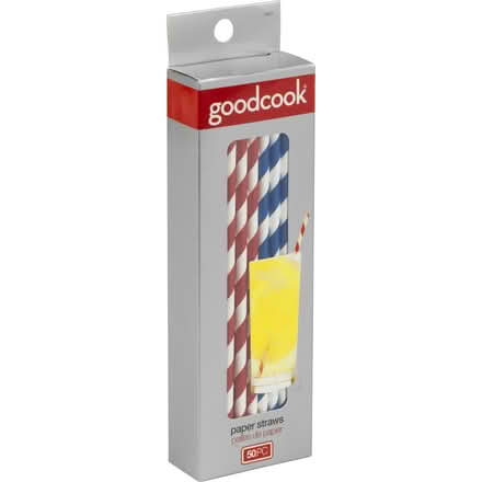 Photo of free 2 pks Striped paper straws (50/pk) (Sunnyvale CA) #1