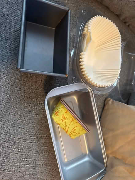 Photo of free Baking - loaf tins & liners (Newton Leys MK3) #1