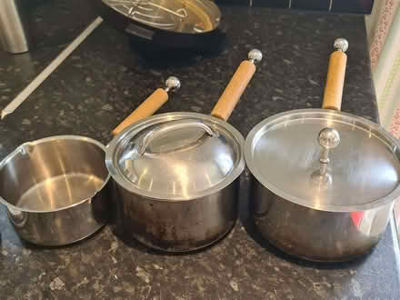 Photo of free Saucepans (Bisley Old Road GL5) #1