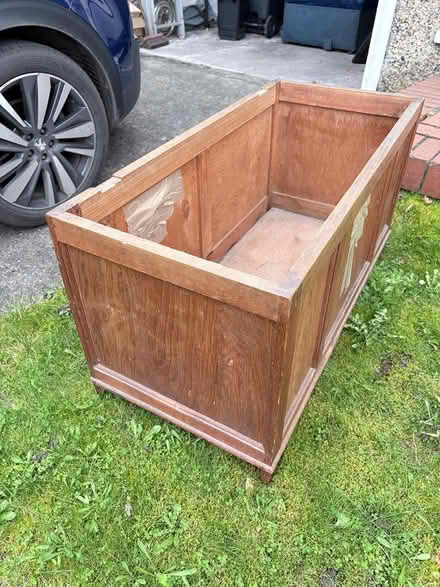Photo of free Wooden storage box (Sanderstead) #1