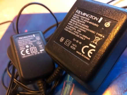 Photo of free 2 Remington beard trimmer chargers (Radcliffe on Trent, NG12) #3