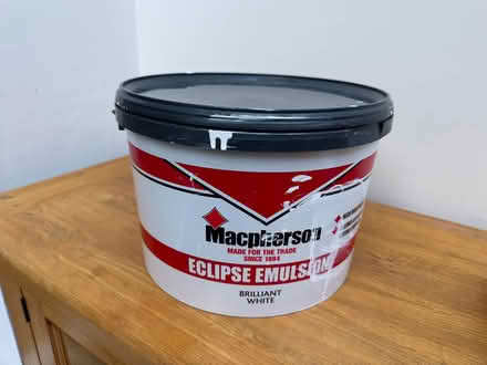 Photo of free Brilliant White emulsion paint (Twerton) #1