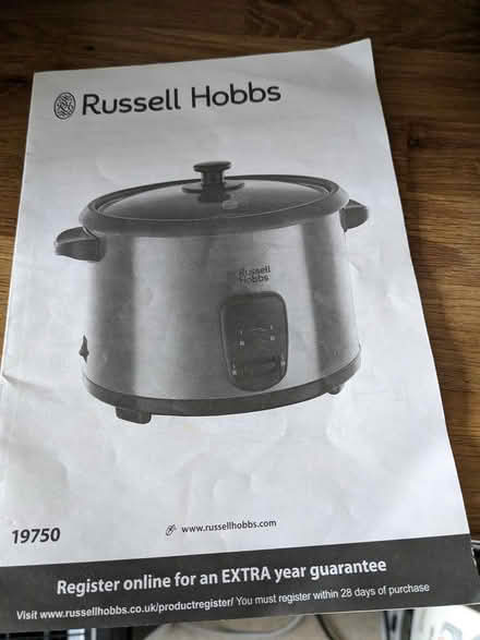 Photo of free rice cooker (snodland) #4