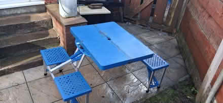 Photo of free Fold out picnic table & seats (Parson Cross S5) #1