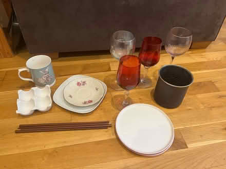 Photo of free Glasses, dishes, kitchen supplies (W6) #1