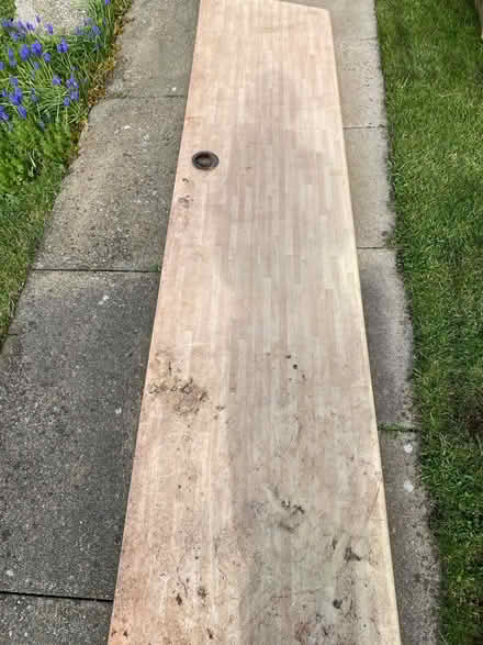 Photo of free Wood block effect counter top (Codicote) #1